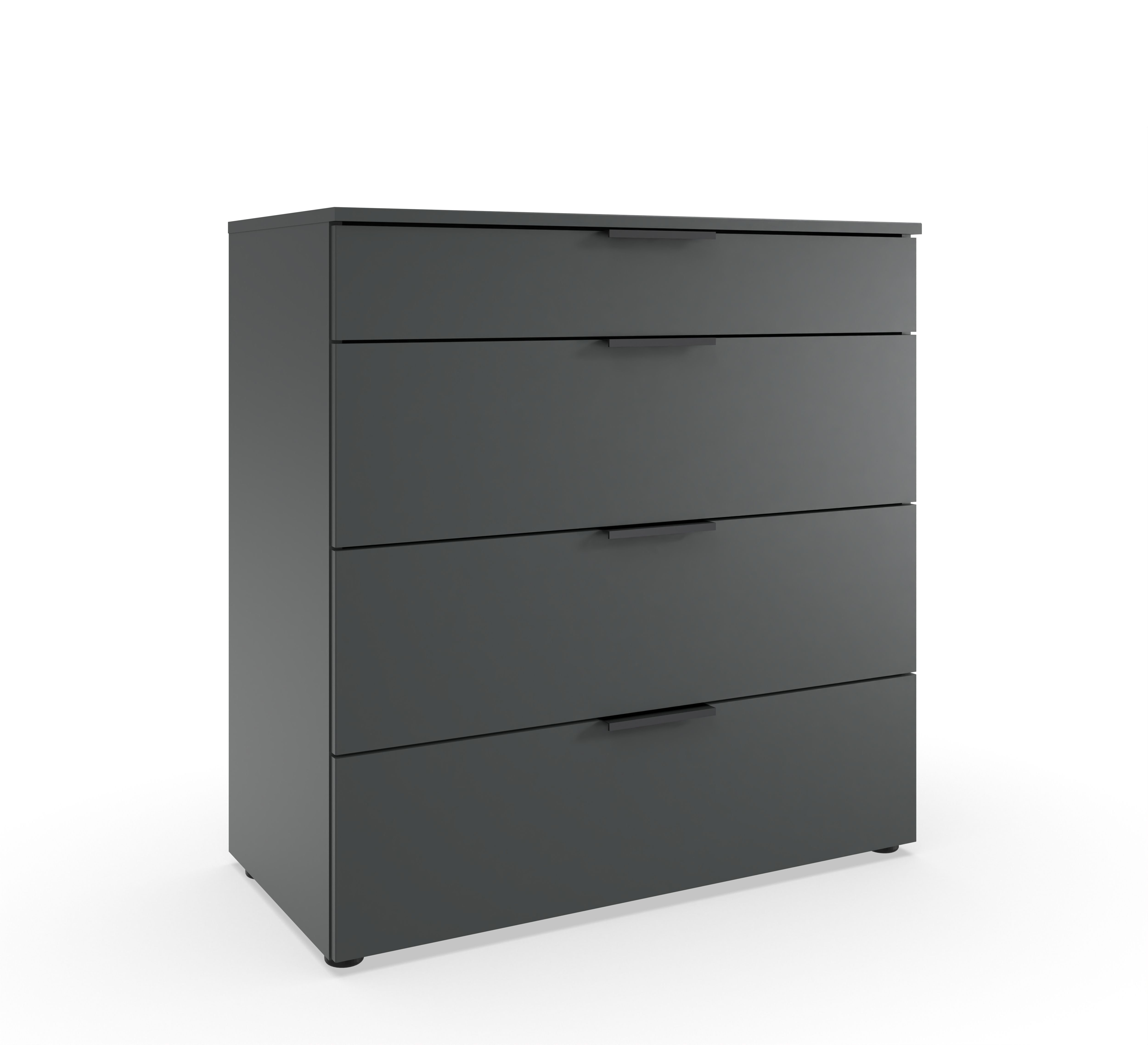 Kommode met 4 lades - Graphite grijs