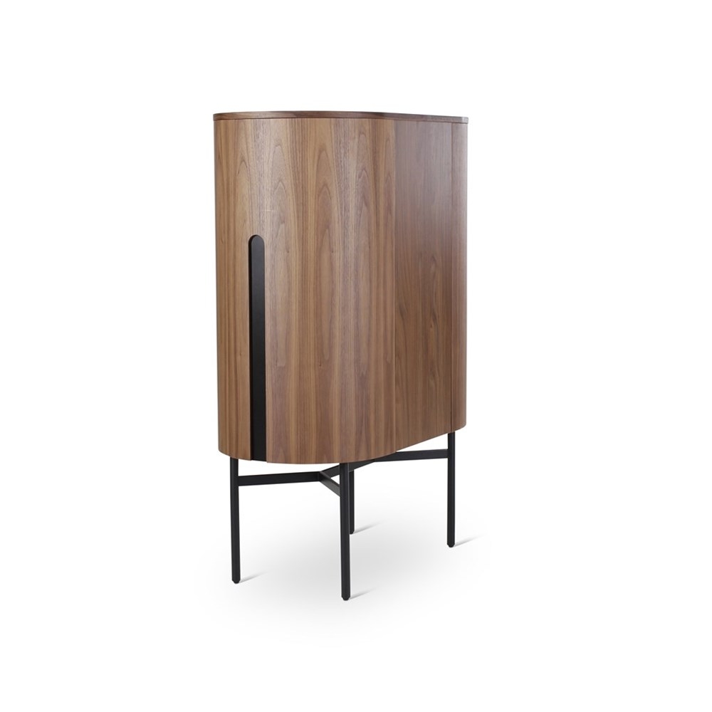 Barkast 90x130cm - walnut