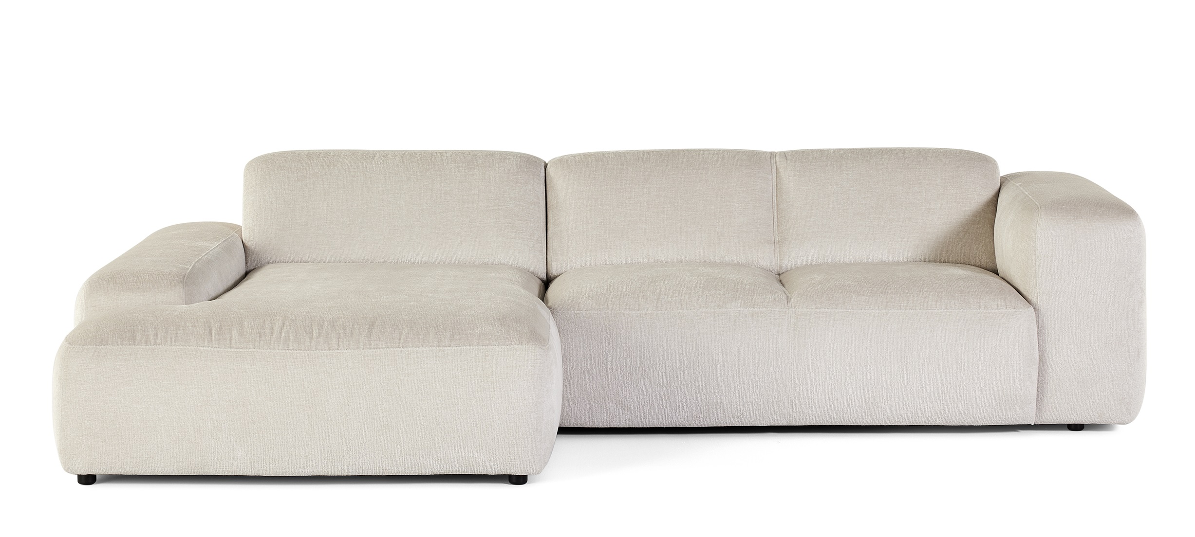 Hoeksalon met divan (links) - ecru