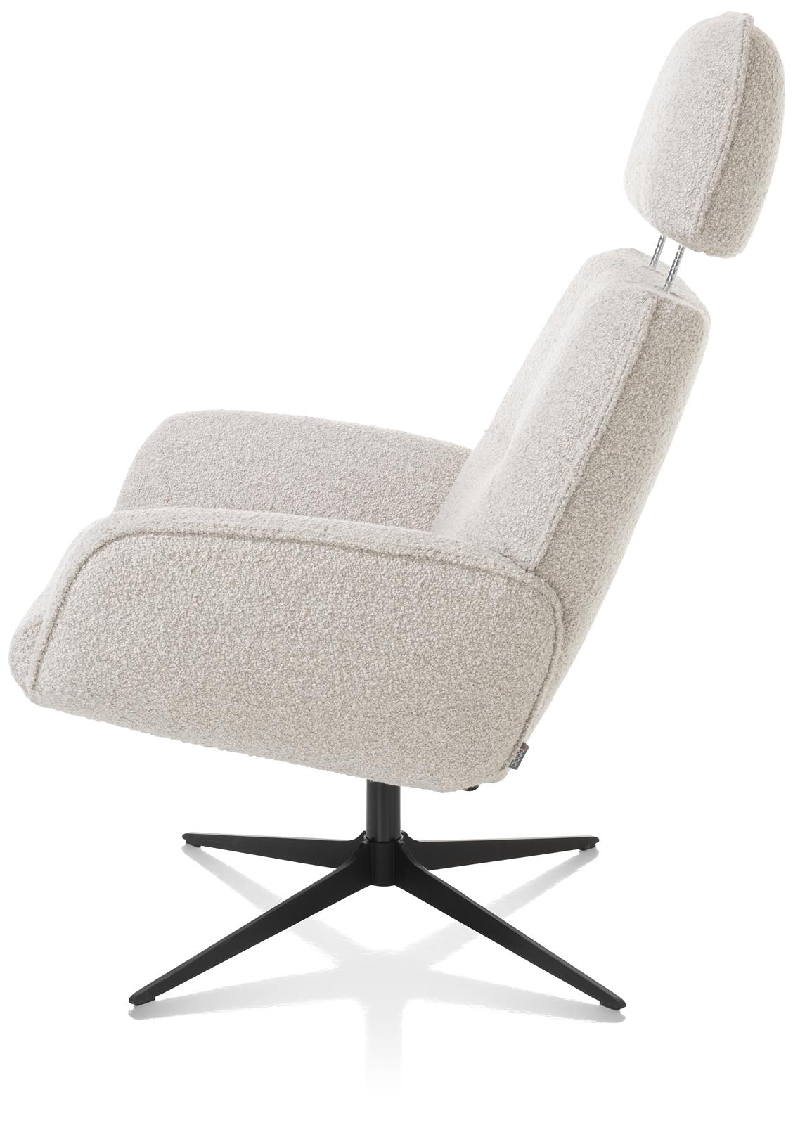 Relaxfauteuil Bobbio - Crème ecru