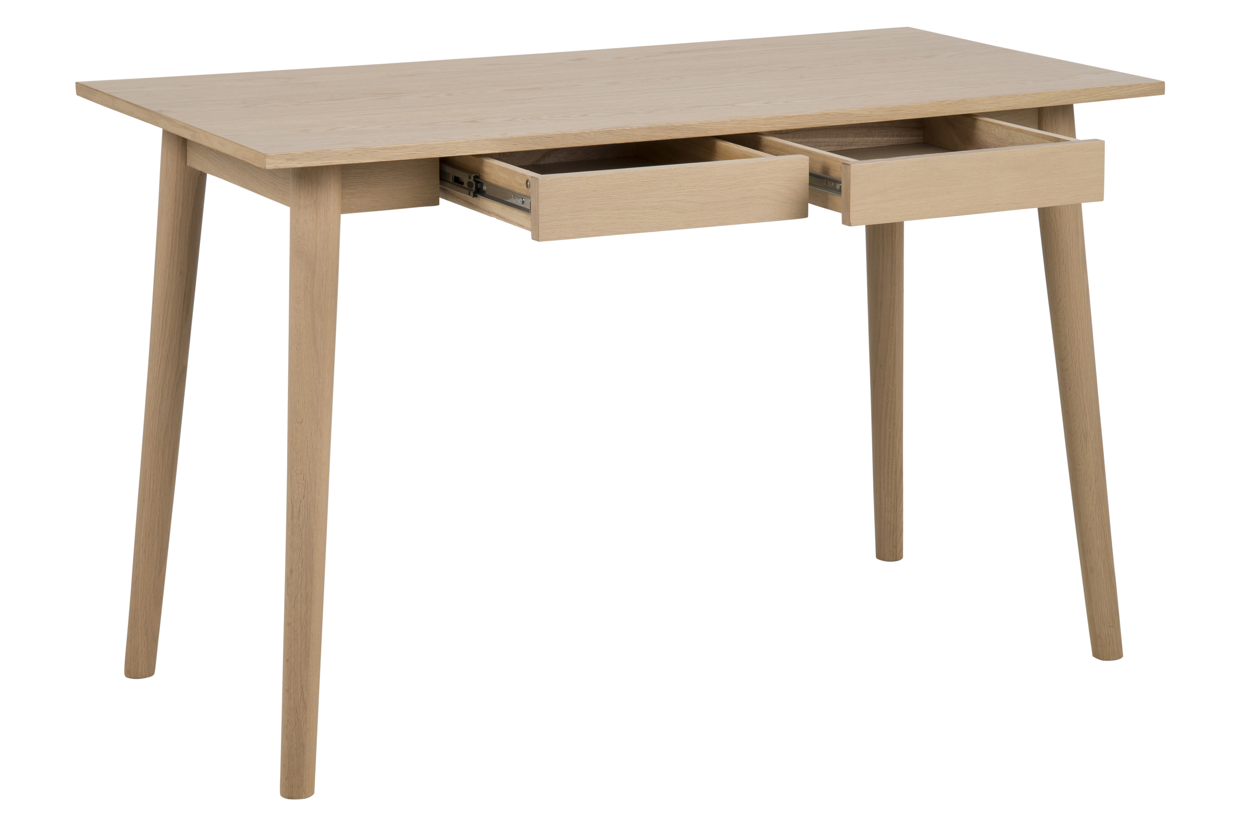 Houten bureau 120x75cm - natuur eiken