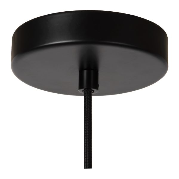 Hanglamp Eloise met pendel - zwart