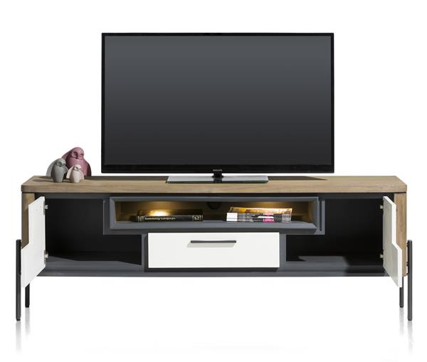 TV meubel Shirley - 2 deuren + 1 lade