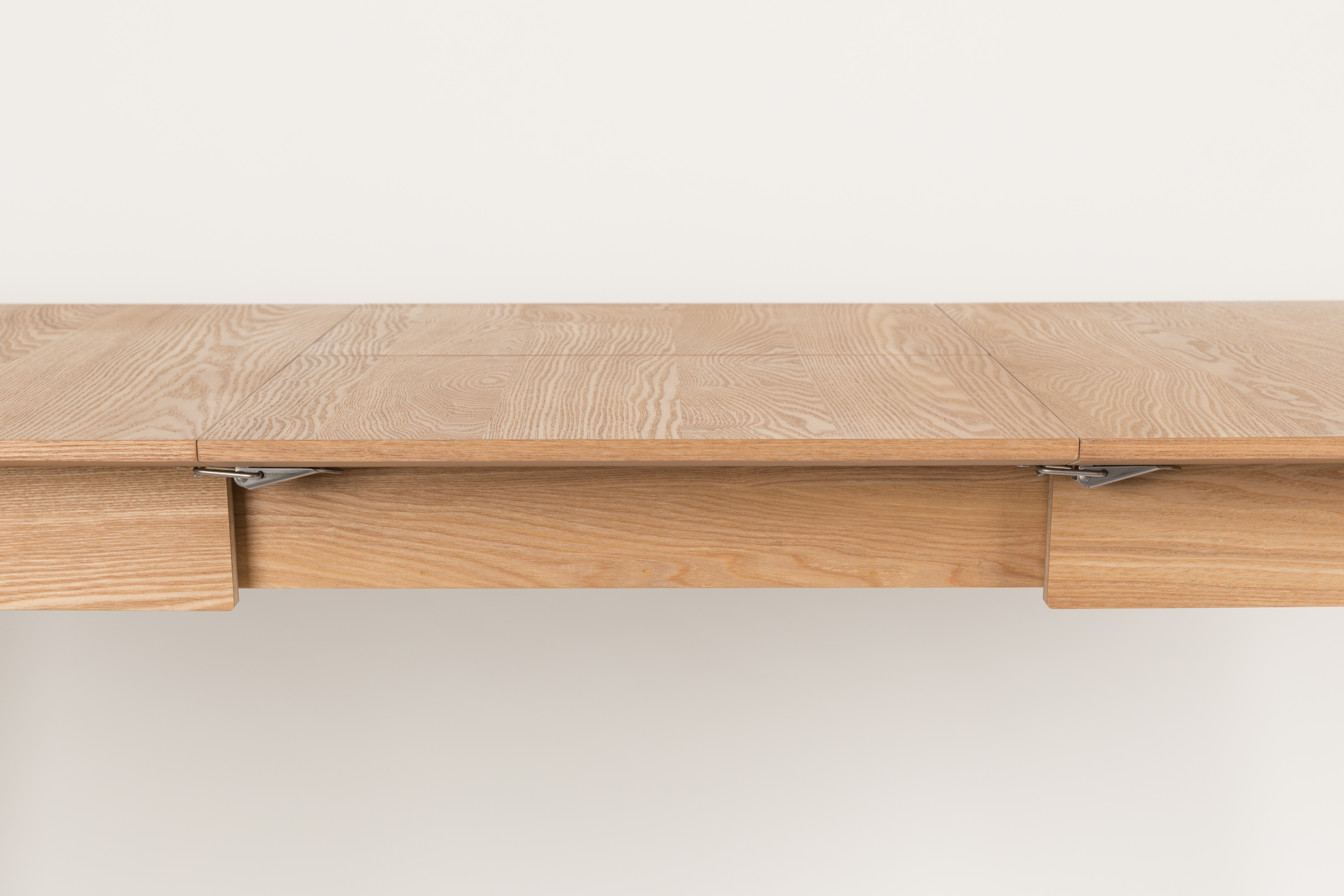 Uitschuifbare eettafel Glimps 120/162x80cm - natuur hout