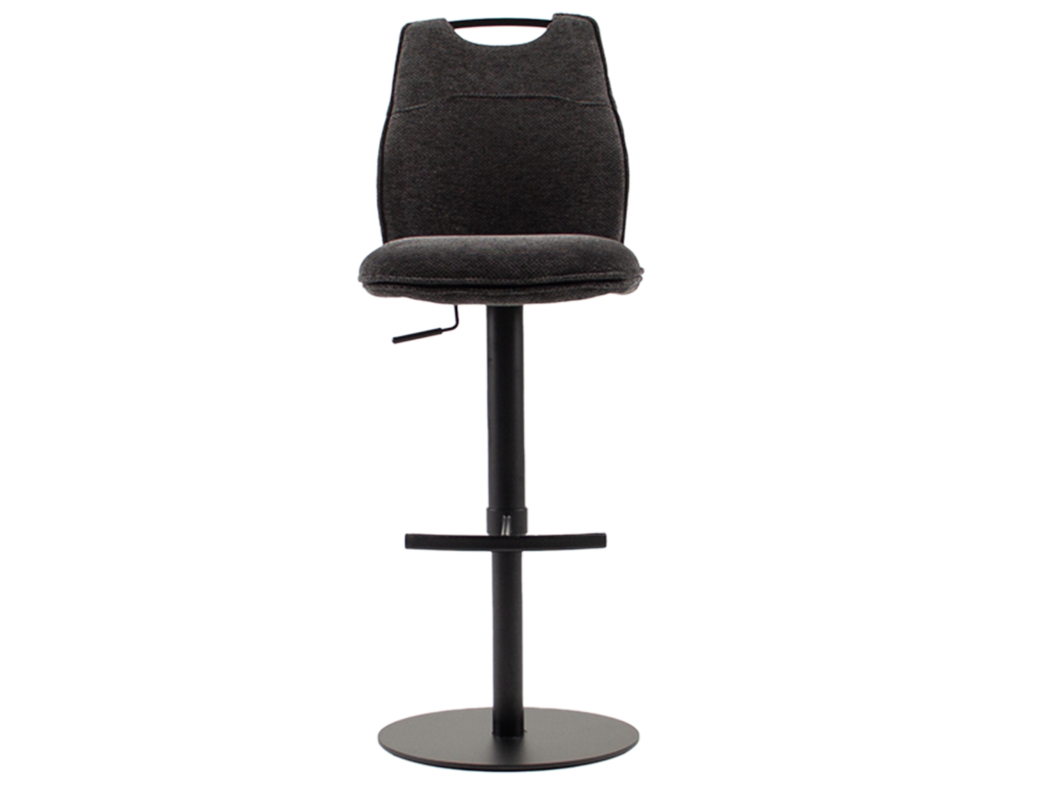 Draaibare barstoel H90-115cm - antraciet